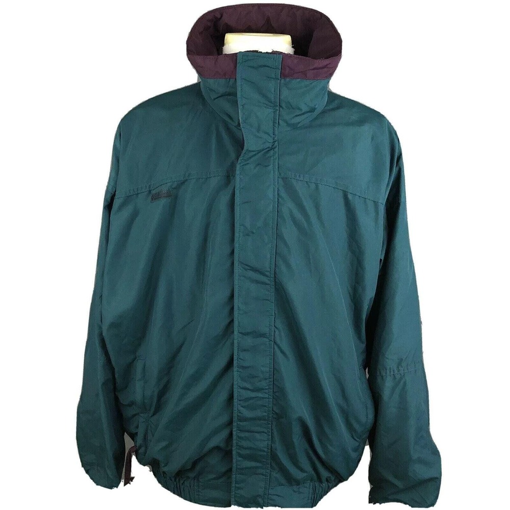 Columbia Bugaboo Vintage‎ 90s Reversable Jacket Size XL Heavy Hiking Ski Coat